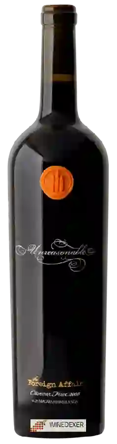 Winery The Foreign Affair - Unreasonable Cabernet Franc Winery The Foreign Affair - Unreasonable Cabernet Franc