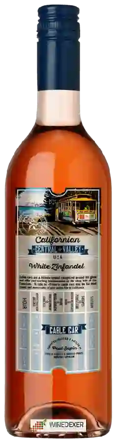 Winery Cable Car - White Zinfandel