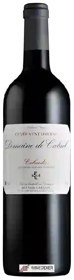 Domaine de Cabrol - Cuvée Vent d'Ouest Cabardès Domaine de Cabrol - Cuvée Vent d'Ouest Cabardès