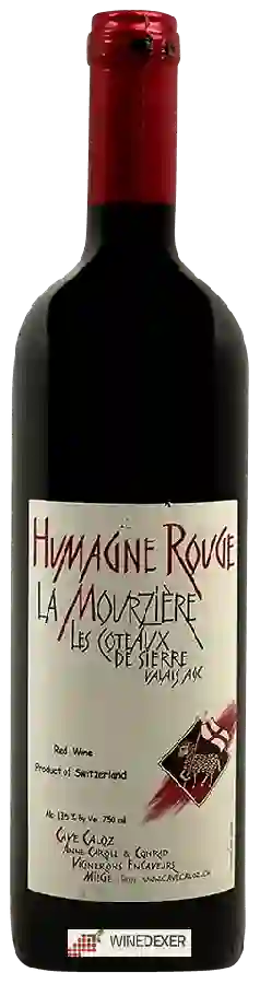 Winery Caloz - La Mourziere les Côteaux de Sierre Humagne Rouge Winery Caloz - La Mourziere les Côteaux de Sierre Humagne Rouge