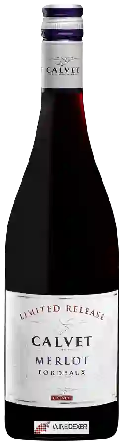 Winery Calvet - Limited Release Merlot Bordeaux Winery Calvet - Limited Release Merlot Bordeaux