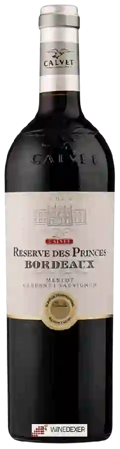 Winery Calvet - Reserve des Princes Bordeaux Merlot - Cabernet Sauvignon