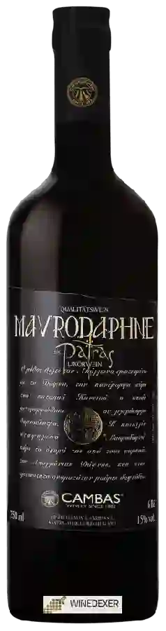Winery Cambas - Mavrodaphne of Patras Winery Cambas - Mavrodaphne of Patras