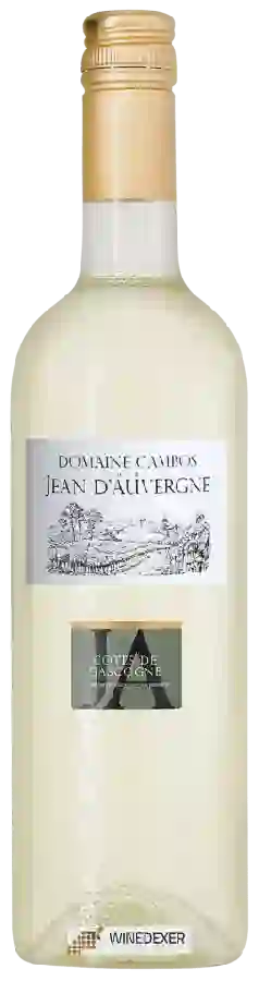 Domaine Cambos - Cuvée Jean d'Auvergne Côtes de Gascogne Domaine Cambos - Cuvée Jean d'Auvergne Côtes de Gascogne