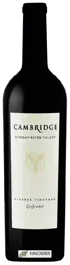 Winery Cambridge - Elsbree Vineyard Zinfandel Winery Cambridge - Elsbree Vineyard Zinfandel
