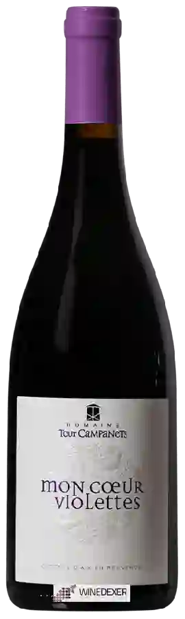 Domaine Tour Campanets - Mon Coeur Violettes Rouge