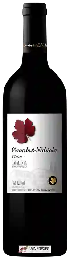 Winery Canals & Nubiola - Tinto Winery Canals & Nubiola - Tinto