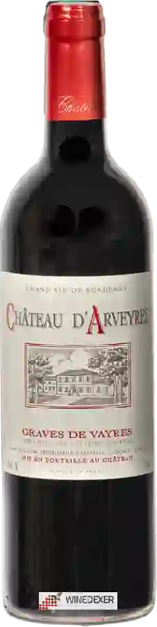 Vignobles Chatelier - Chateau d'Arveyres Graves de Vayres Rouge