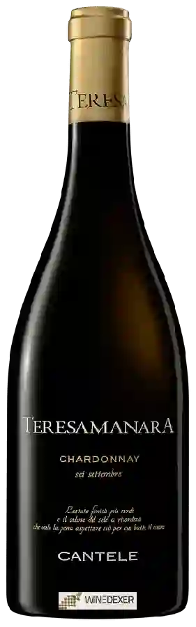 Winery Cantele - Teresa Manara Chardonnay VT Winery Cantele - Teresa Manara Chardonnay VT