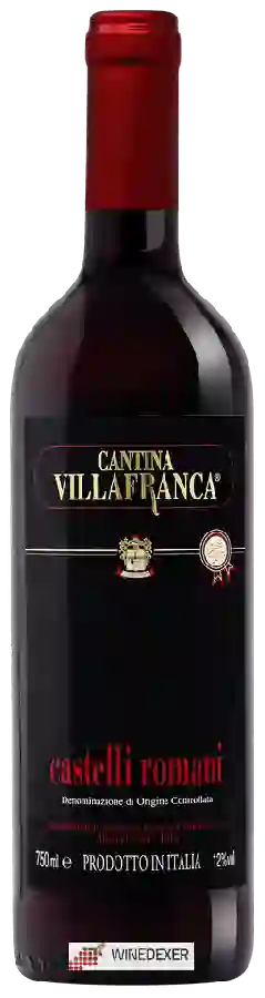 Winery Cantina Villafranca - Castelli Romani Rosso Winery Cantina Villafranca - Castelli Romani Rosso