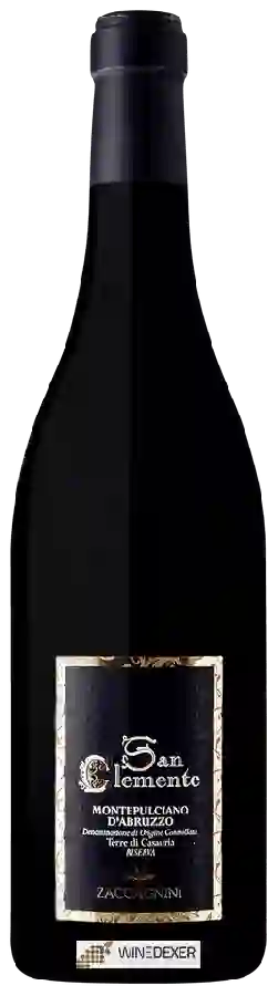 Winery Cantina Zaccagnini - San Clemente Montepulciano d'Abruzzo Terre di Casauria Riserva