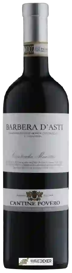 Winery Cantine Povero - Contrada Maestra Barbera d'Asti