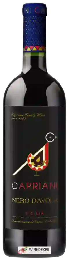 Winery Capriani - Nero d'Avola Winery Capriani - Nero d'Avola