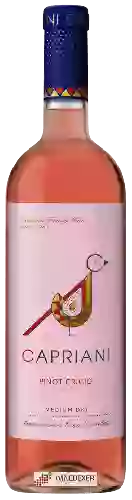 Winery Capriani - Pinot Grigio Blush Medium Dry