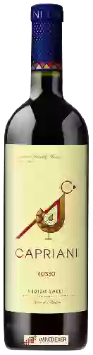 Winery Capriani - Rosso Medium Sweet