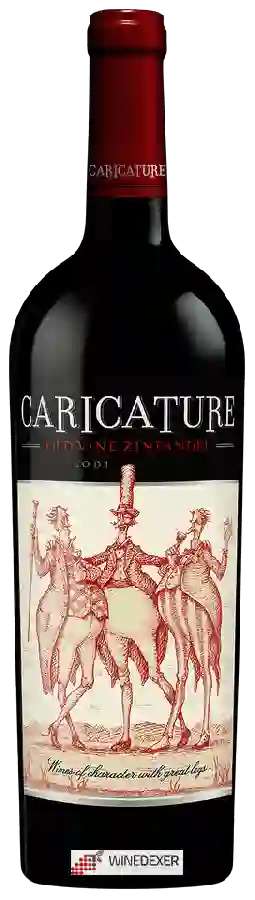 Winery Caricature - Old Vine Zinfandel Winery Caricature - Old Vine Zinfandel