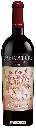 Winery Caricature - Red