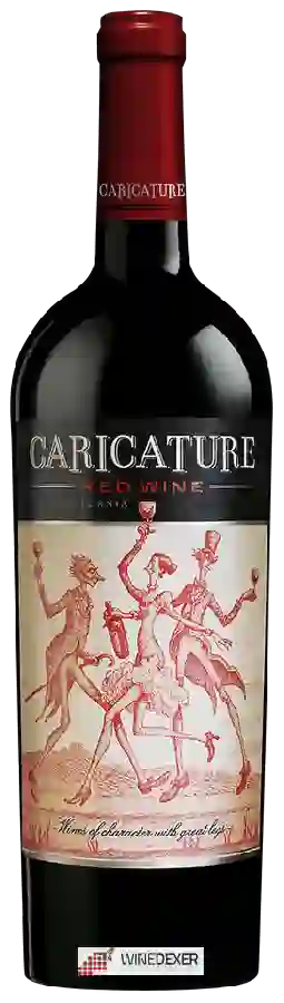 Winery Caricature - Red Winery Caricature - Red