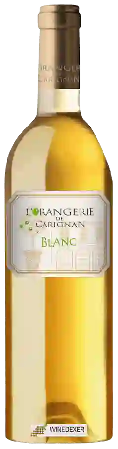 Château Carignan - L'Orangerie De Carignan Blanc