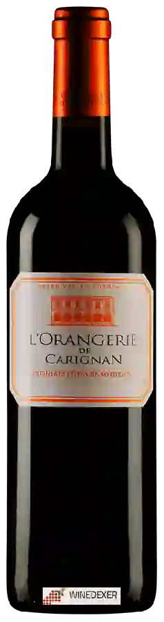 Château Carignan - Premières Côtes De Bordeaux L'Orangerie De Carignan