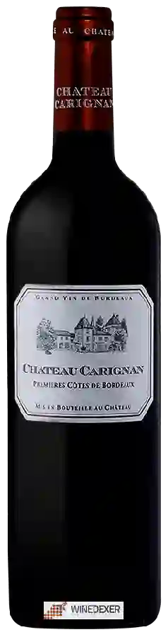 Château Carignan - Premières Côtes de Bordeaux Château Carignan - Premières Côtes de Bordeaux
