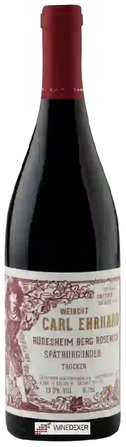Winery Weingut Carl Ehrhard - Rüdesheim Berg Roseneck Spätburgunder Trocken Winery Weingut Carl Ehrhard - Rüdesheim Berg Roseneck Spätburgunder Trocken