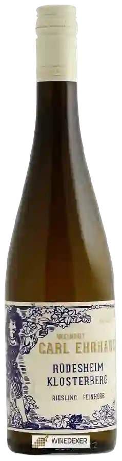 Winery Weingut Carl Ehrhard - Rüdesheim Klosterberg Riesling Feinherb Winery Weingut Carl Ehrhard - Rüdesheim Klosterberg Riesling Feinherb