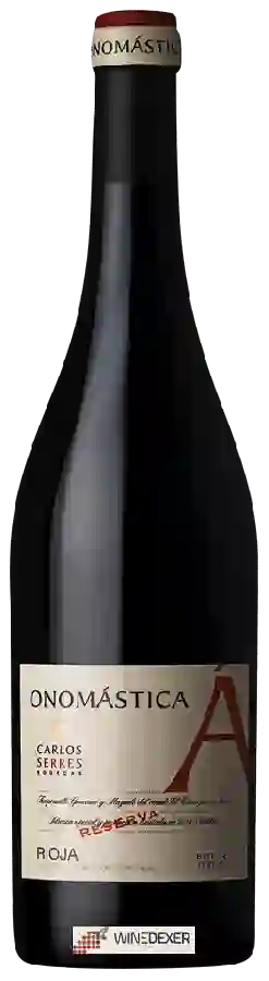 Winery Carlos Serres - Onomástica Rioja Reserva