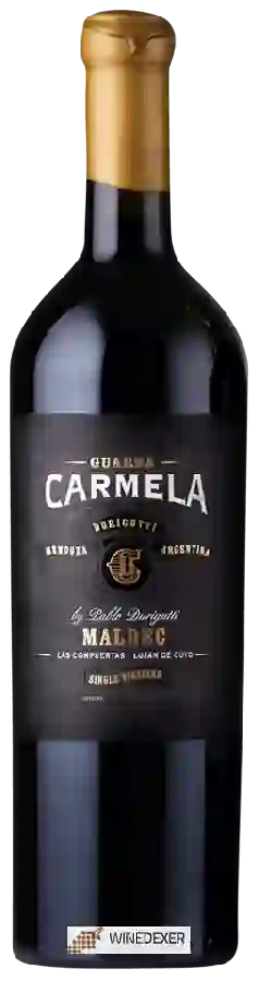 Winery Carmela - Carmela Durigutti Guarda Malbec Winery Carmela - Carmela Durigutti Guarda Malbec