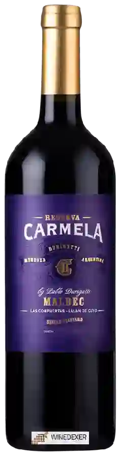 Winery Carmela - Carmela Durigutti Reserva Malbec Winery Carmela - Carmela Durigutti Reserva Malbec