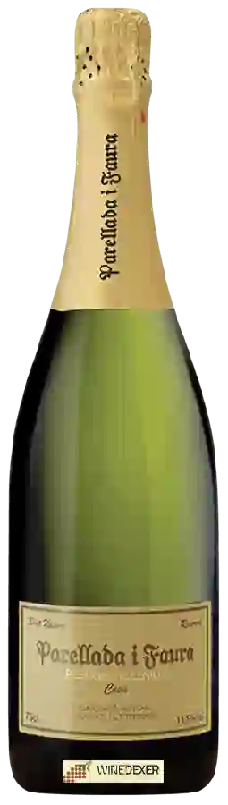 Winery Guillem Carol - Cellers Carol Vallès - Cava Parellada i Faura Reserva Millenium Brut Nature