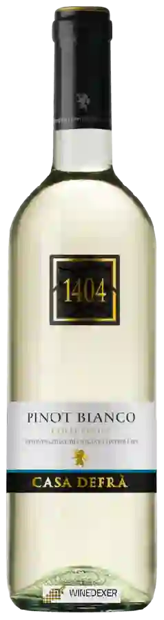 Winery Casa Defrà - 1404 Pinot Bianco Winery Casa Defrà - 1404 Pinot Bianco