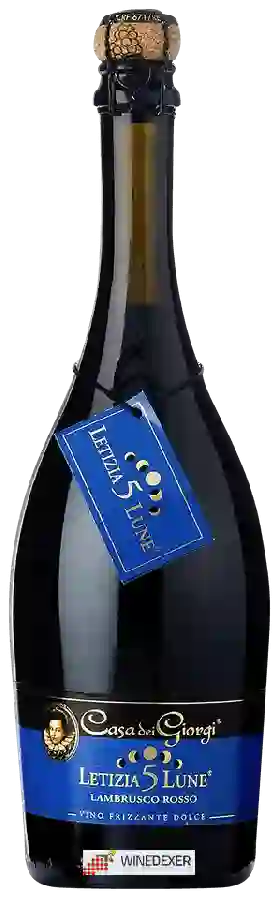 Winery Casa dei Giorgi - Letizia 5 Lune Lambrusco Rosso