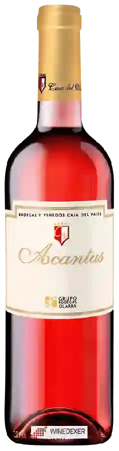 Winery Casa del Valle - Acantus Merlot - Syrah Rosado