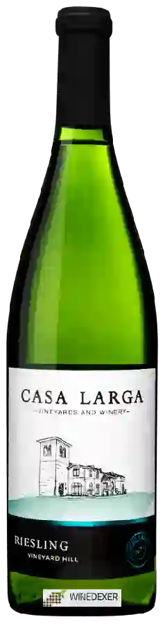Winery Casa Larga - Vineyard Hill Riesling