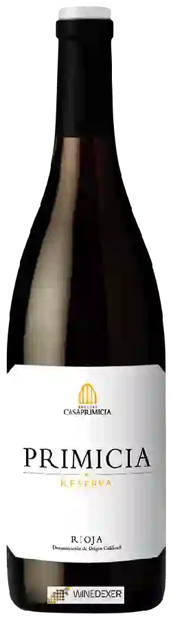 Bodegas Casa Primicia - Reserva Bodegas Casa Primicia - Reserva