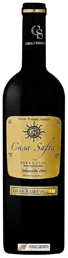 Winery Casa Safra - Terra Alta Gran Reserva Selección Oro Winery Casa Safra - Terra Alta Gran Reserva Selección Oro