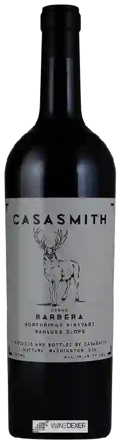 Winery CasaSmith - Cervo Barbera (Northridge Vineyard) Winery CasaSmith - Cervo Barbera (Northridge Vineyard)