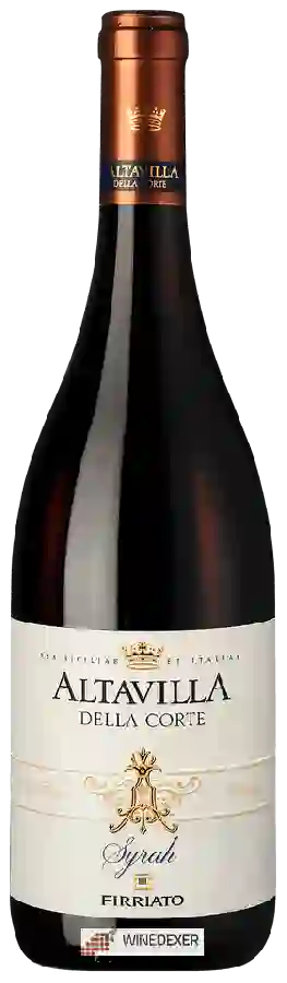Winery Firriato - Altavilla della Corte Syrah
