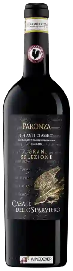 Winery Fattoria Campoperi - Casale dello Sparviero - Vigna Paronza Gran Selezione Chianti Classico