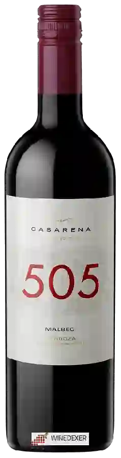 Winery Casarena - 505 Vineyards Malbec Winery Casarena - 505 Vineyards Malbec