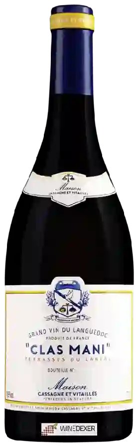 Winery Cassagne et Vitailles - Clas Mani Terrasses du Larzac