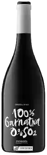 Winery Castell d'Age - 100% Garnatxa 0%SO2