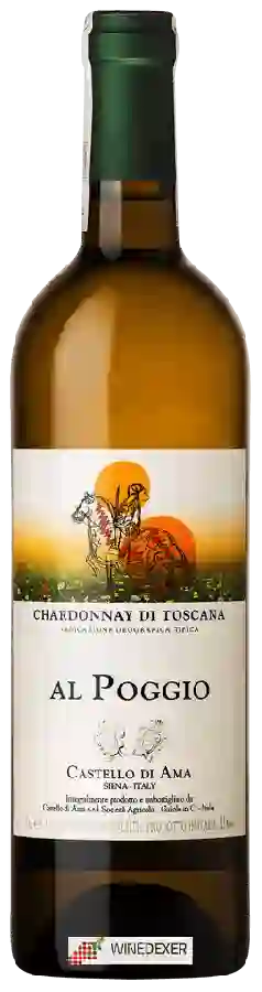 Winery Castello di Ama - Al Poggio Chardonnay di Toscana Winery Castello di Ama - Al Poggio Chardonnay di Toscana