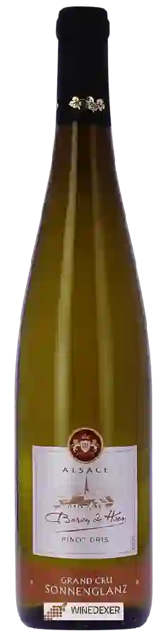 Cave de Beblenheim - Baron de Hoen Pinot Gris Alsace Grand Cru 'Sonnenglanz'