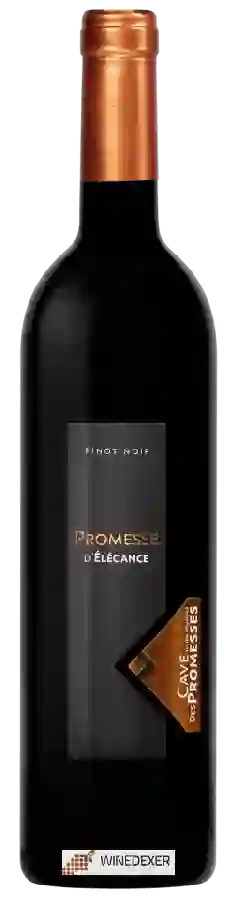 Cave des Promesses - Promesse d’Élégance Pinot Noir