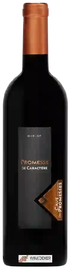 Cave des Promesses - Promesse de Caractère Merlot Cave des Promesses - Promesse de Caractère Merlot