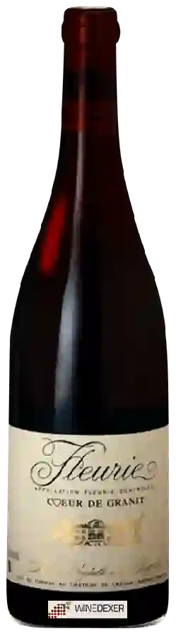 Cave du Château de Chenas - Coeur de Granit Fleurie Cave du Château de Chenas - Coeur de Granit Fleurie