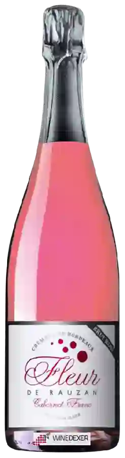Caves de Rauzan - Fleur de Rauzan Cabernet Franc Crémant de Bordeaux Brut Rosé