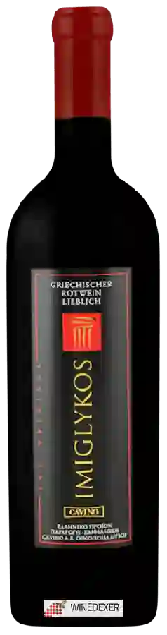 Winery Cavino - Imiglykos Griechischer Rotwein Lieblich